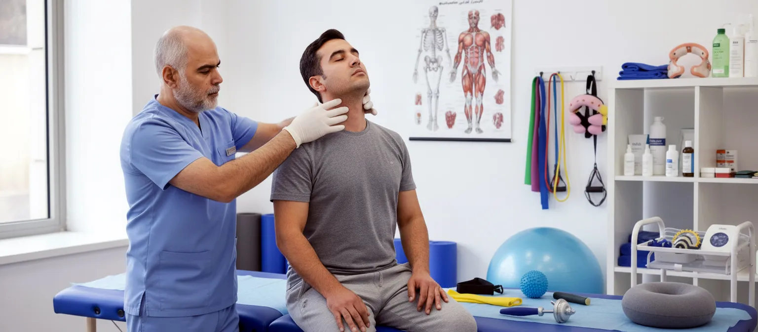معرفی بزرگسالان | فیزیوتراپی بزرگسالان برای گردن و فک | درد را کاهش دهید